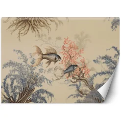 Feeby Fototapeta Ryby feng shui boho 150x105