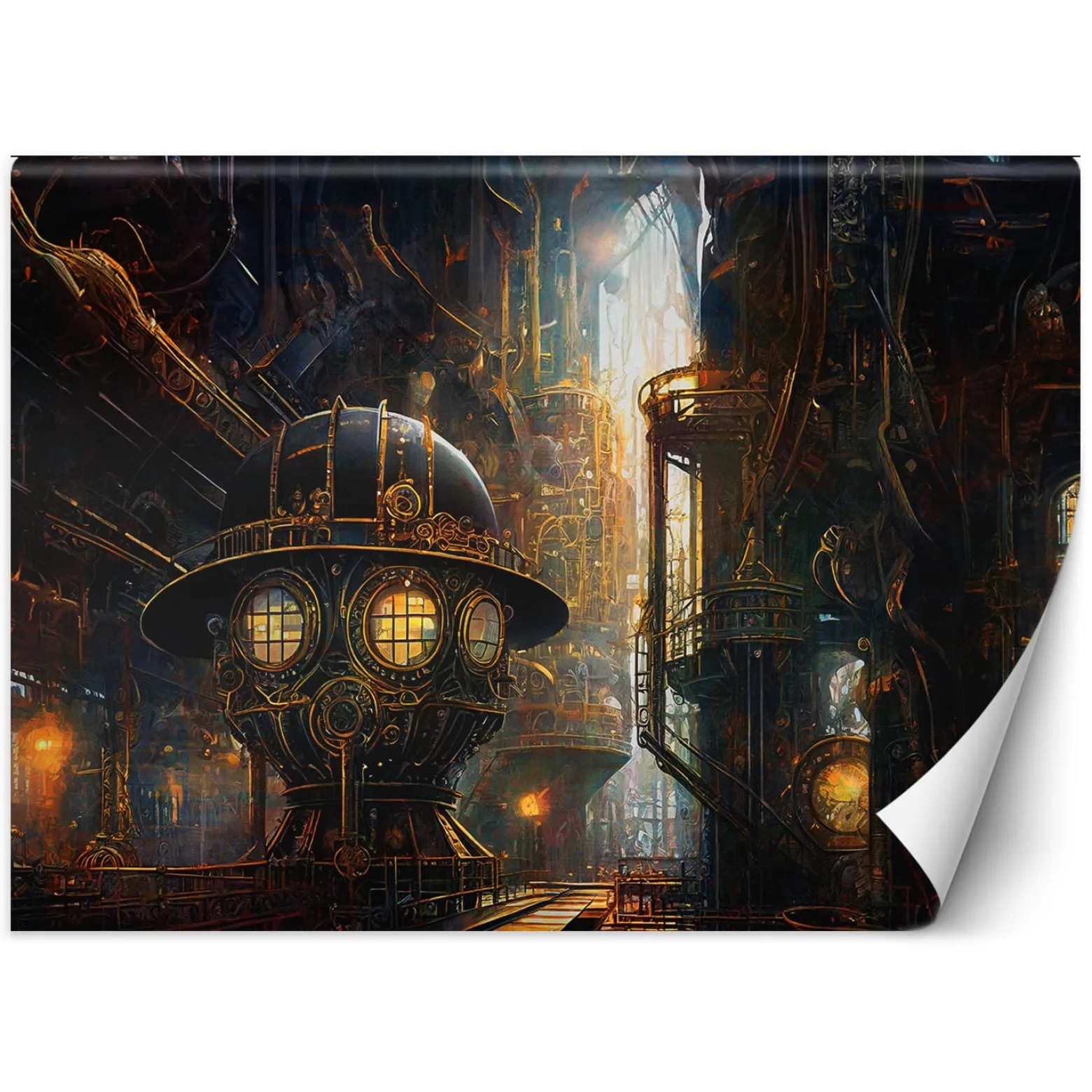 Feeby Fototapeta, Steampunkowa Abstrakcja 150x105