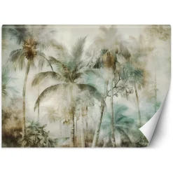 Feeby Fototapeta, Tropikalne palmy vintage 150x105