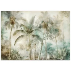 Feeby Fototapeta, Tropikalne palmy vintage 150x105