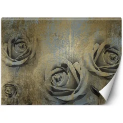 Feeby Fototapeta, Złote róże kwiaty 150x105