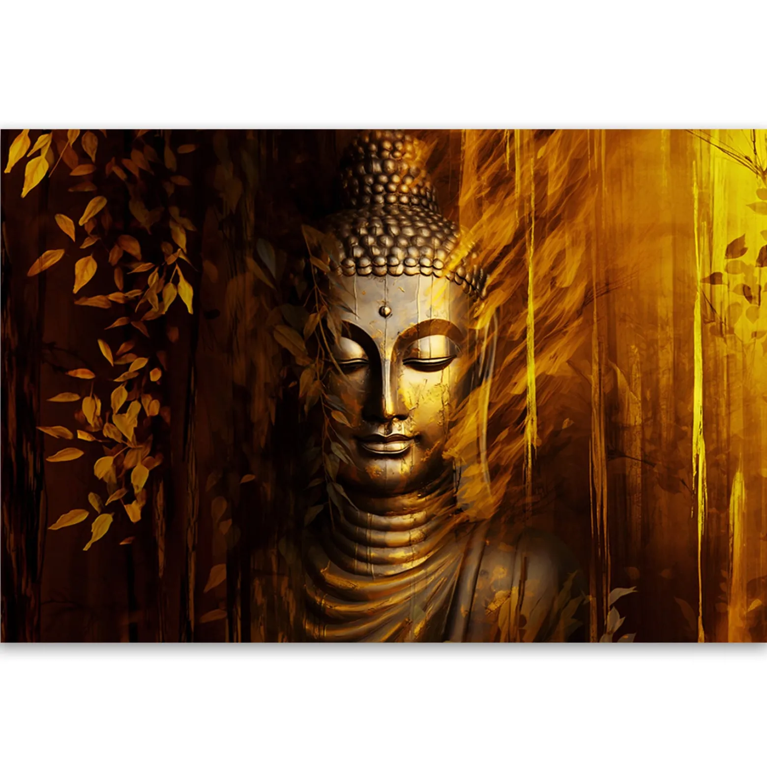 Feeby Fototapeta, Złoty Budda 150x105