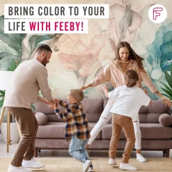 Feeby Fototapeta, Zwisające kwiaty minimalizm 150x105