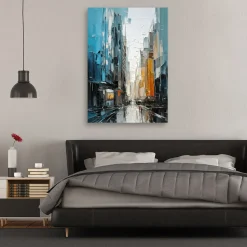 Feeby Obraz do salonu, Miasto Architektura Tekstura 40x60