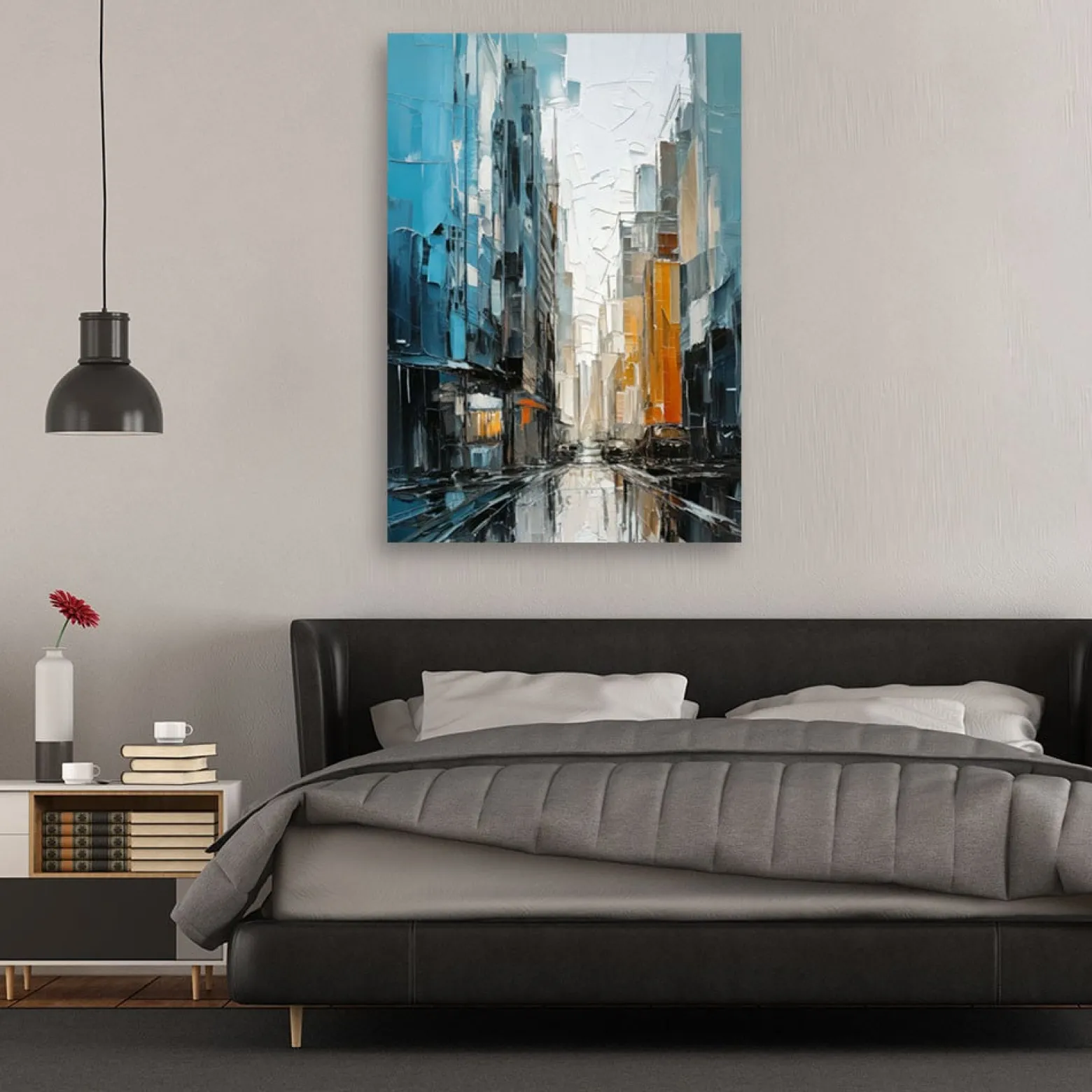 Feeby Obraz do salonu, Miasto Architektura Tekstura 40x60