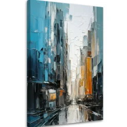 Feeby Obraz do salonu, Miasto Architektura Tekstura 40x60