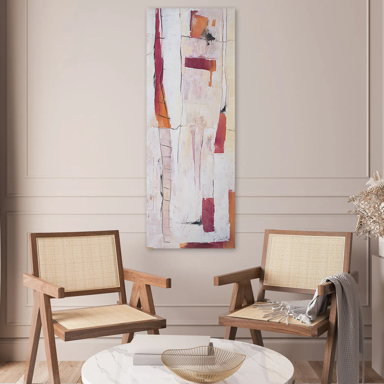 Feeby Obraz na płótnie, Abstrakcja artystyczna 30x90