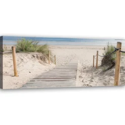 Feeby Obraz na płótnie, Ścieżka na plażę 90x30
