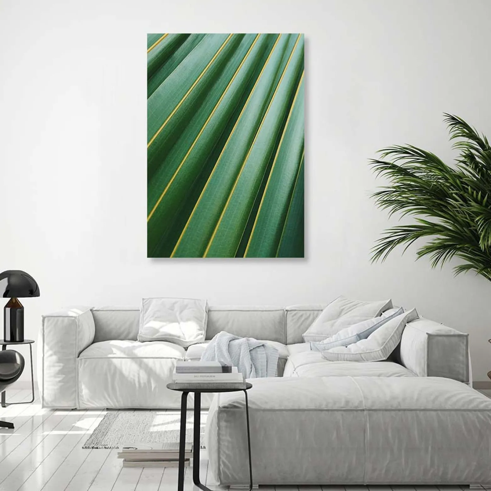 Feeby Obraz na płótnie Fragment liścia palmy 40x60