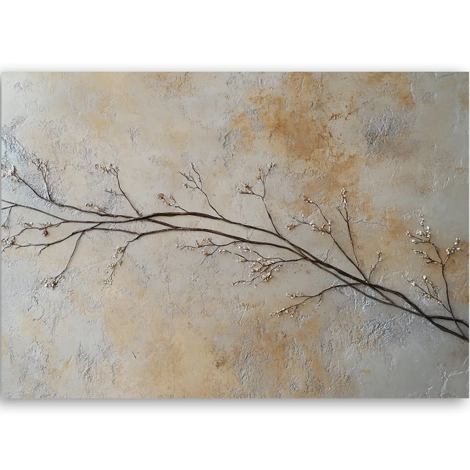 Feeby Obraz na płótnie, Gałęzie kwiaty pąki 60x40