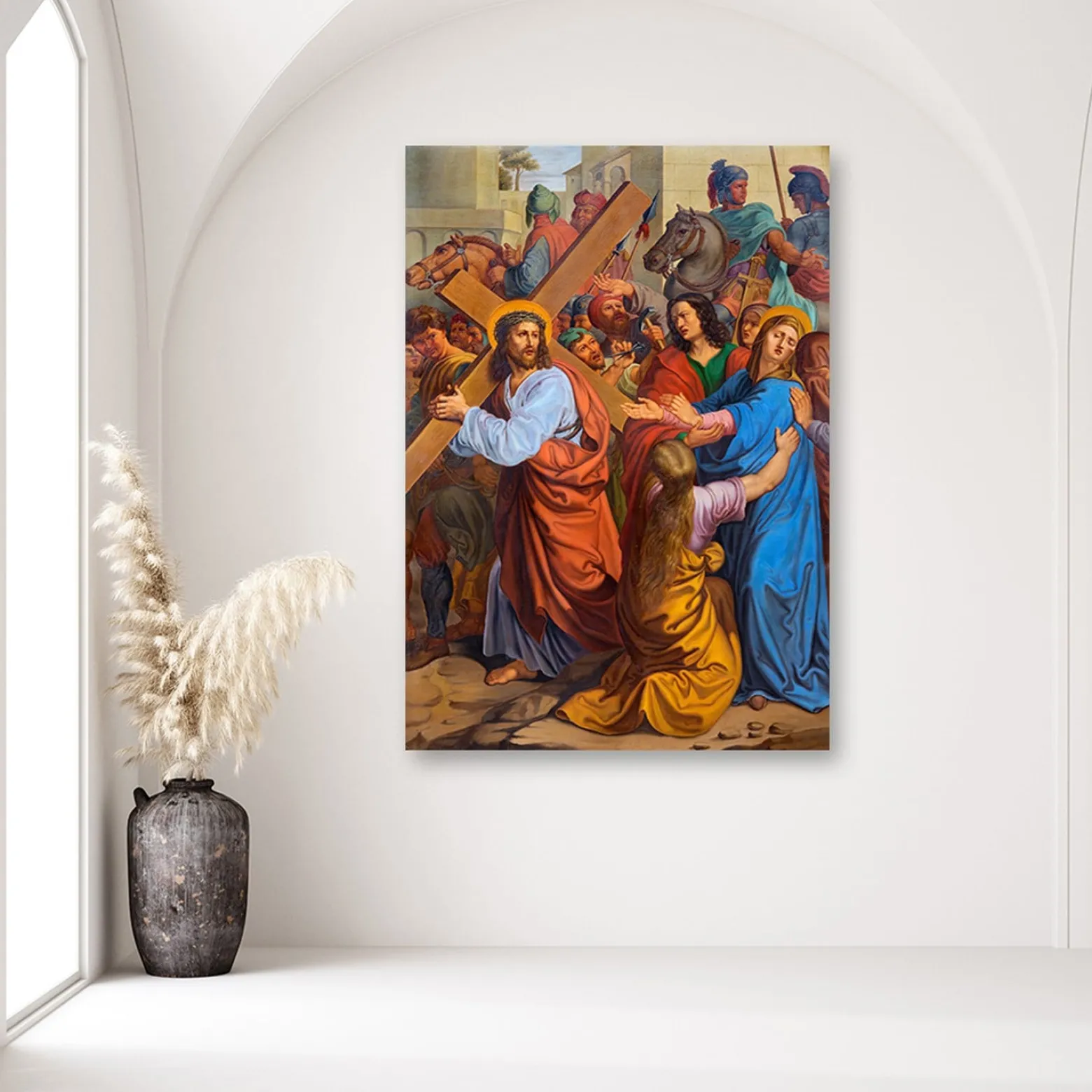 Feeby Obraz na płótnie Jezus spotyka Matkę 40x60