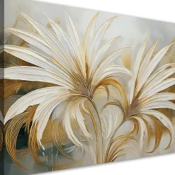 Feeby Obraz na płótnie, Liście Tropikalne Botanika 60x40