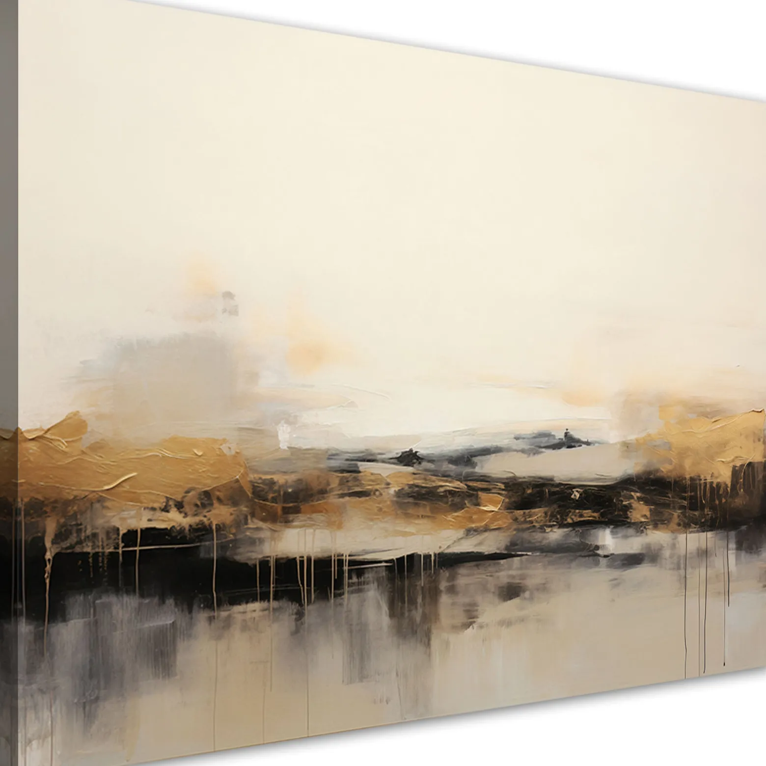 Feeby Obraz na płótnie, Nowoczesna Abstrakcja Beżowy 60x40