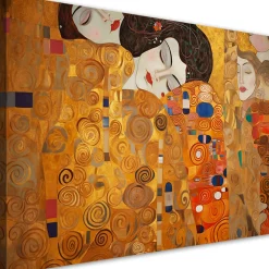 Feeby Obraz na płótnie, Piękne kobiety abstrakcja - G. Klimt 60x40