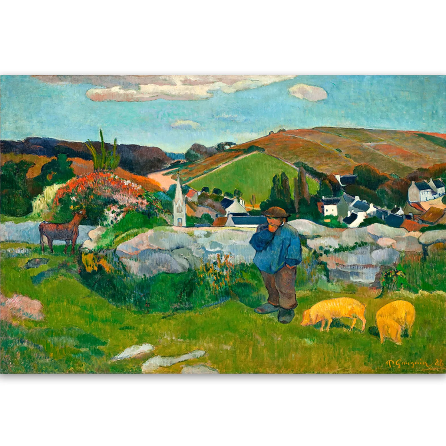 Feeby Obraz na płótnie, reprodukcja 90x60