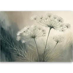 Feeby Obraz na płótnie, Roślinna abstrakcja botaniczna 60x40