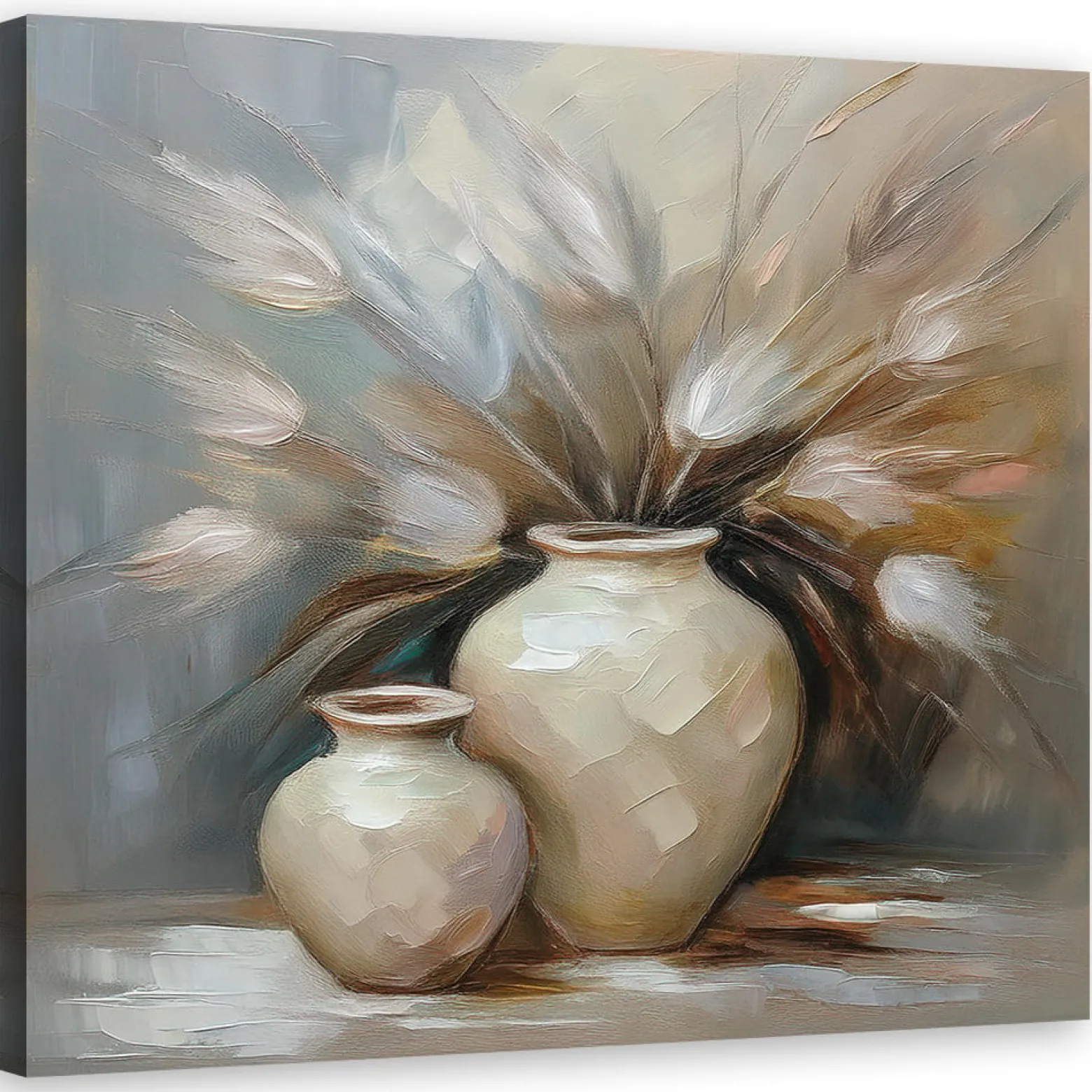 Feeby Obraz na płótnie, Wazon Vintage Martwa Natura 30x30