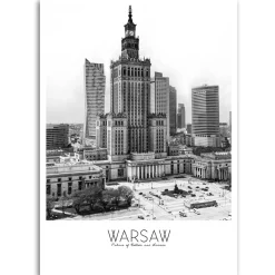 Feeby Obraz Warszawa Pałac Kultury 40x60