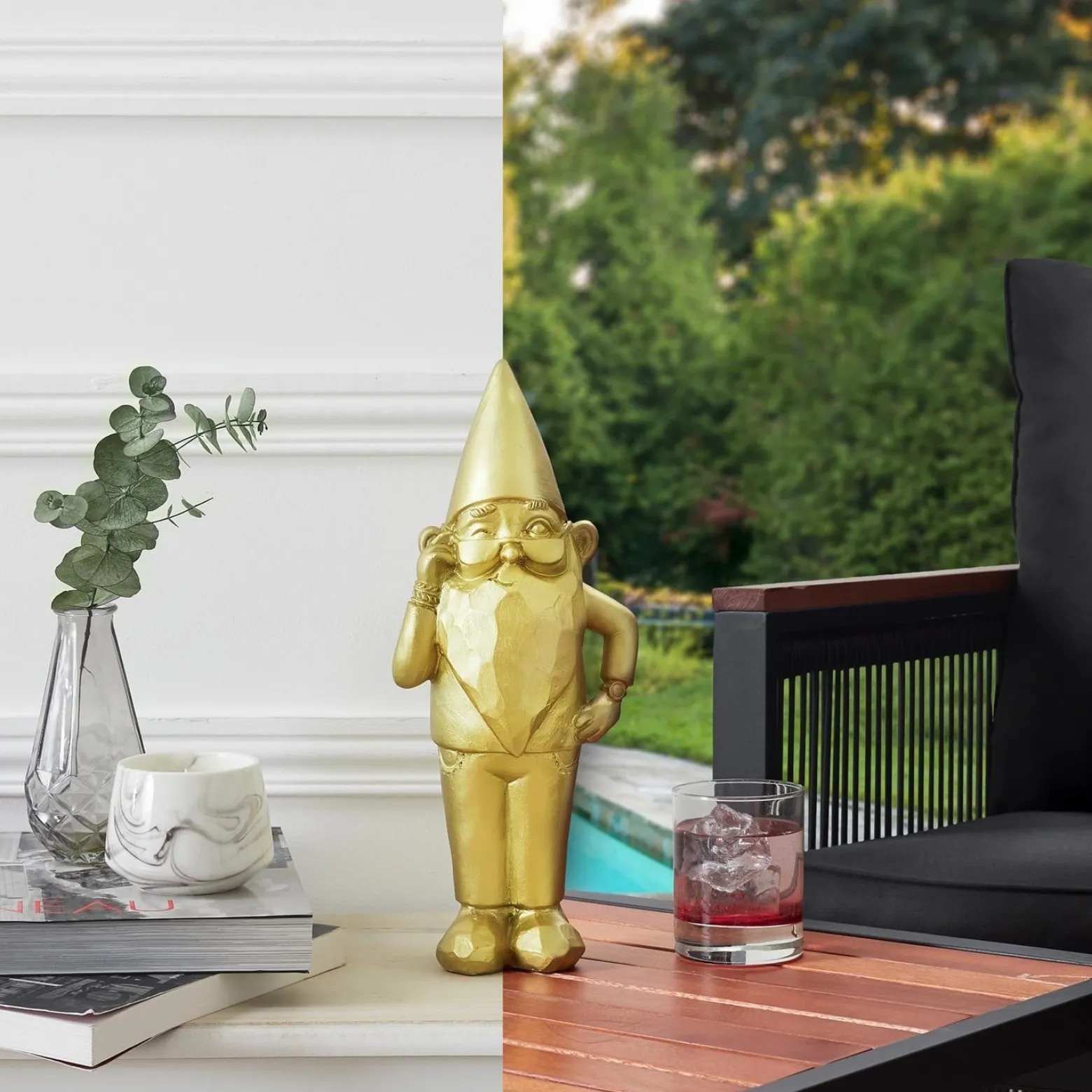 Figurka dekoracja Gnom Star
