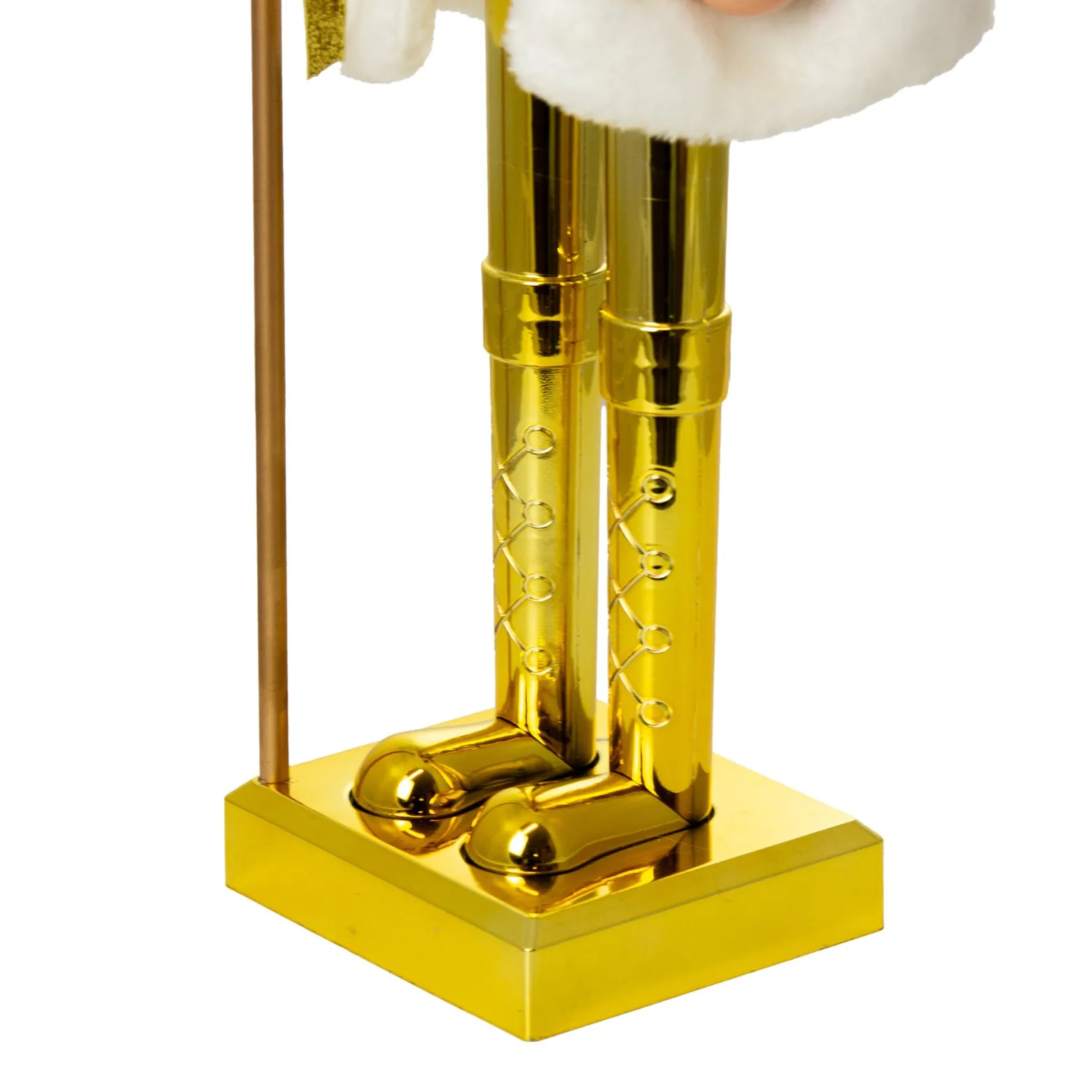 Figurka Dziadek Do Orzechów 60 Cm Boże Narodzenie Złoty