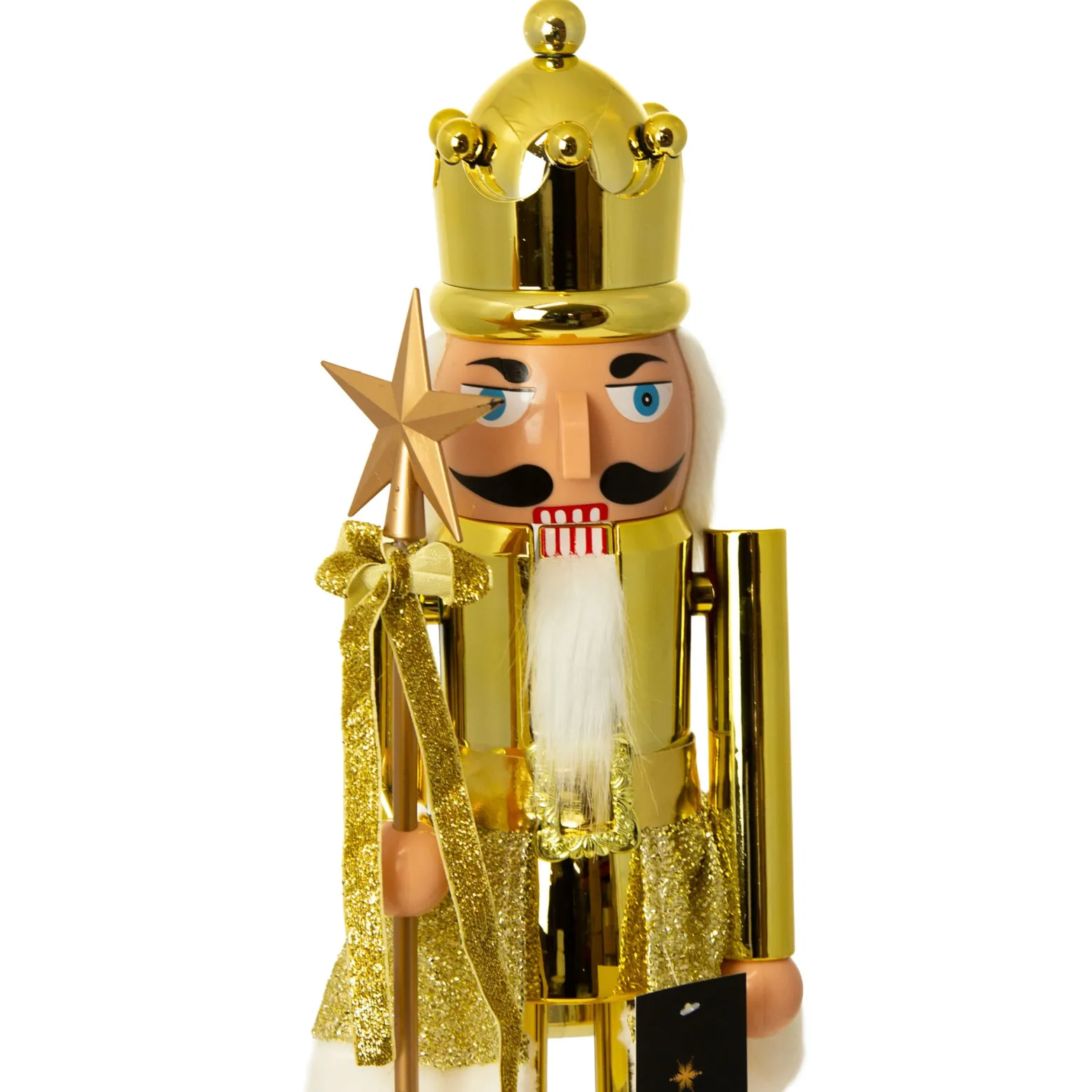 Figurka Dziadek Do Orzechów 60 Cm Boże Narodzenie Złoty