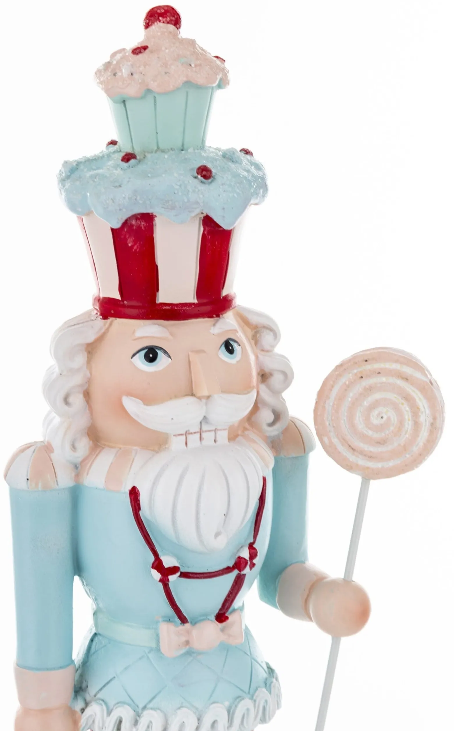 Figurka - Dziadek do orzechów 33x11,5 cm z mufinkami