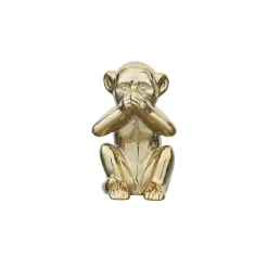 Figurka Monkey złota S