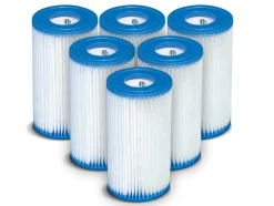 Filtr filtry do pompy basenowej typ B 6 sztuk Intex 29005