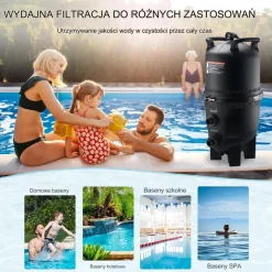 Filtr wkładany basenowy 49 m²
