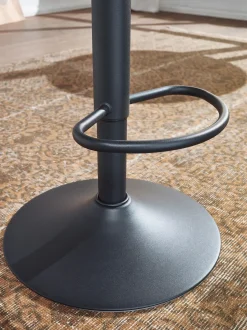 FineBuy Stołek barowy Metal czarny