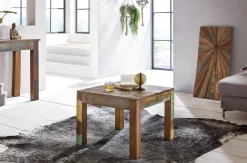 FineBuy Stolik kawowy drewno brązowy