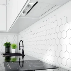 FLOWERI 60.2 WHITE Okap kuchenny