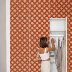 Folia meblowa Dynamiczna energia 50x100 Okleina samoprzylepna Kolor