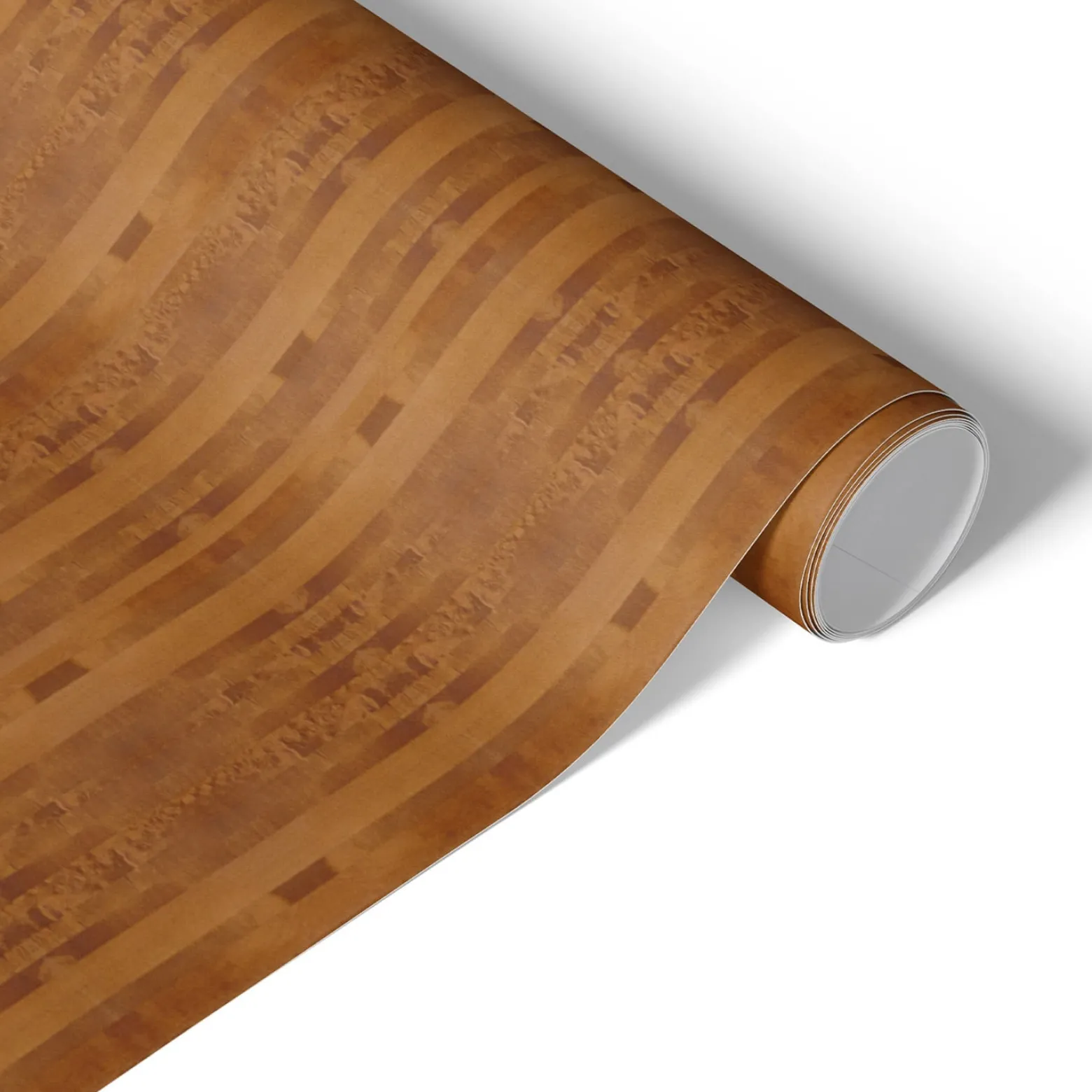 Folia meblowa Brązowe pasy 50x100 Okleina samoprzylepna Drewno DIY