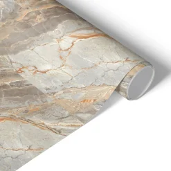 Folia meblowa Kremowy marmur 50x100 Okleina samoprzylepna Kuchnia