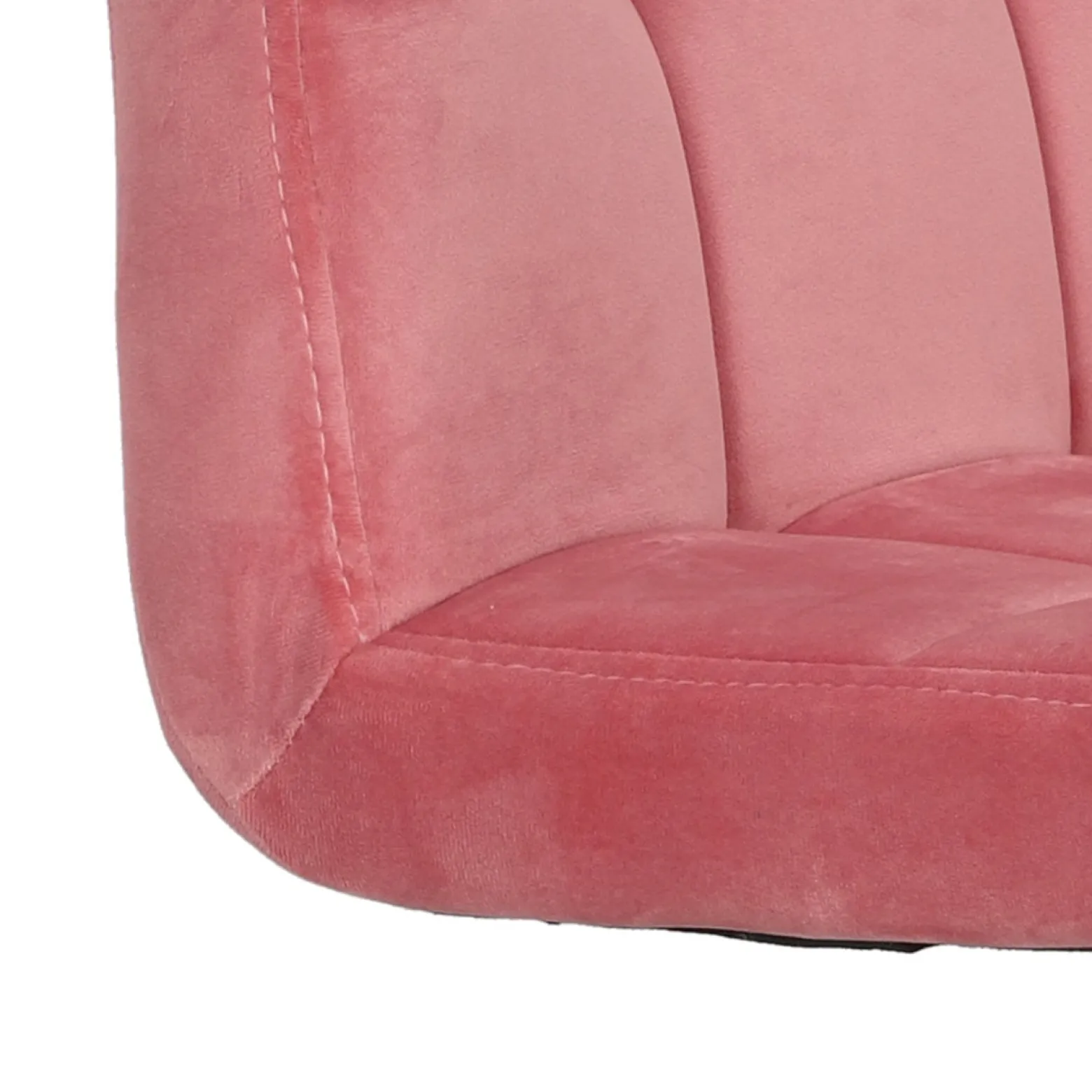 Fotel biurowy Cosmo Arm różowy velvet