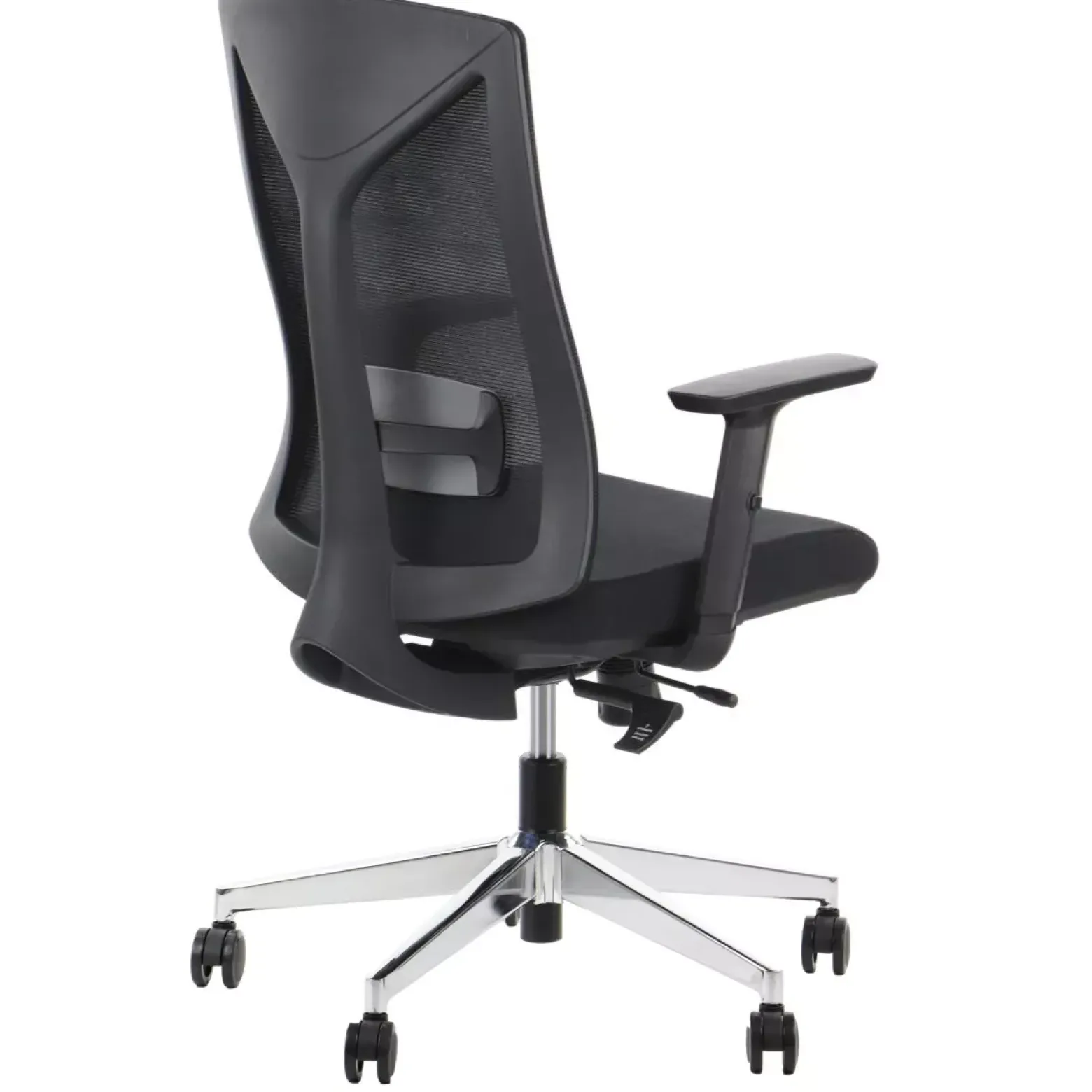 Fotel biurowy HAGER czarny/metal