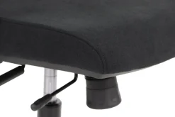 Fotel biurowy HAGER czarny/metal