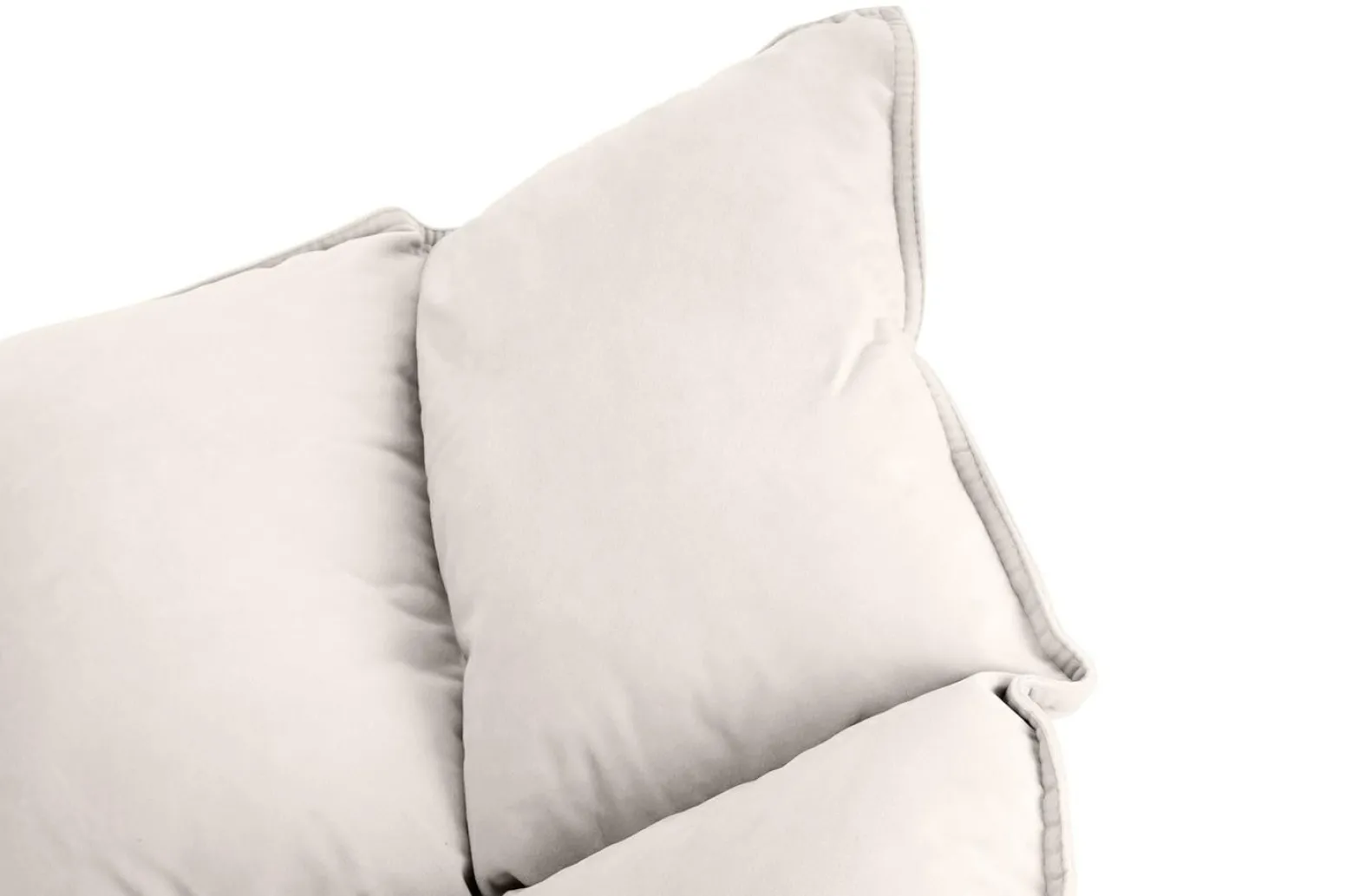 Fotel bujany SWING VELVET beżowy