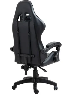 Fotel Gamingowy Biurowy Obrotowy Gracza Alpha Gaming Carbon Czarny