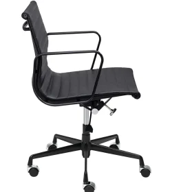 Fotel biurowy BODY PRESTIGE PLUS czarny - skóra naturalna