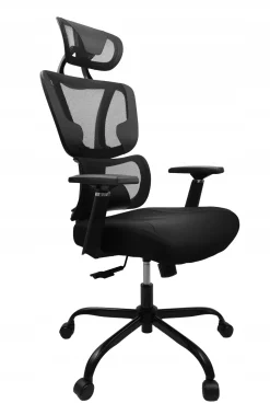 Fotel biurowy ergonomiczny obrotowy regulowany ulga dla pleców premium