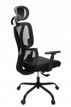 Fotel biurowy ergonomiczny obrotowy regulowany ulga dla pleców premium