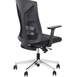 Fotel biurowy HAGER czarny/metal