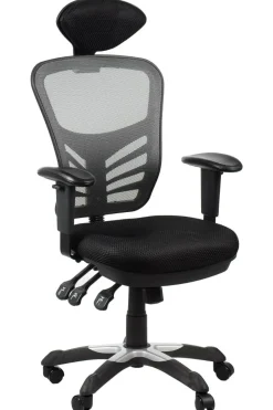 Fotel biurowy HG-0001H szary
