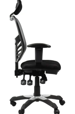 Fotel biurowy HG-0001H szary