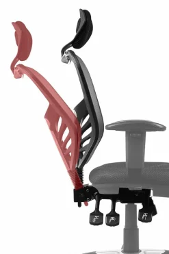 Fotel biurowy HG-0001H szary