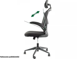 Fotel biurowy Q-060 czarny