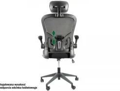 Fotel biurowy Q-060 czarny