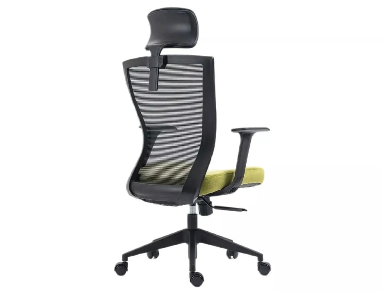 Fotel biurowy Q-328H czarny/zielony